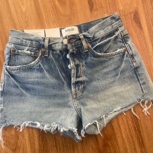 Agolde denim shorts